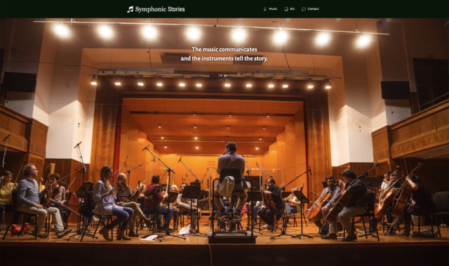 Website Symphonic-Stories