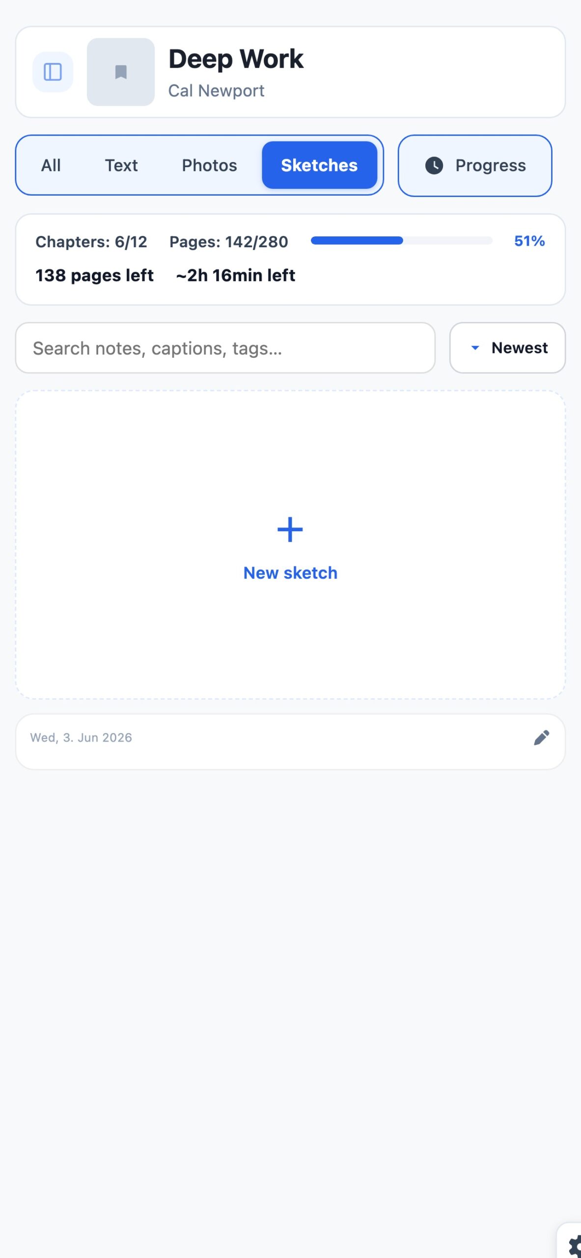 createSTUDY – die iPhone-App für Lernnotizen, Skizzen und Lesefortschritt 2 createSTUDY Screenshot: Skizzen und Notizen